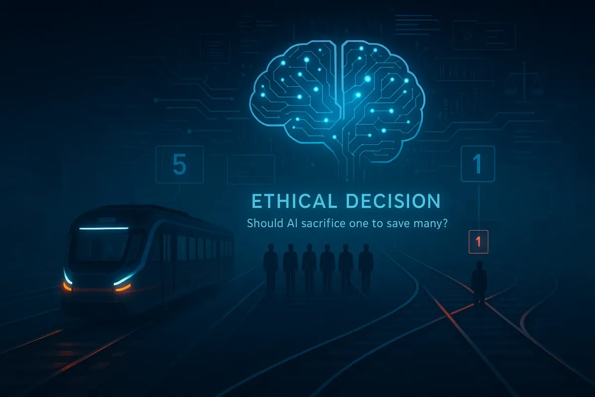 Quando l'AI Sceglie Chi Vive (e Chi Muore): Il Trolley Problem Moderno