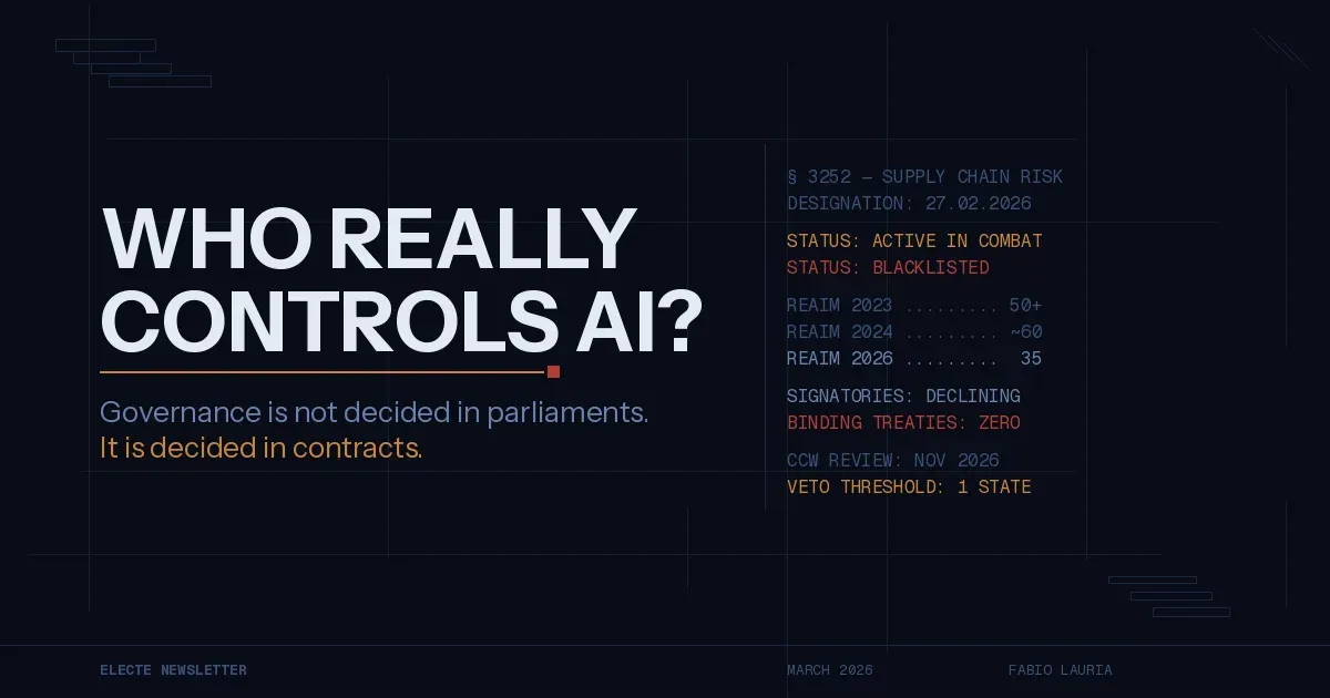 Chi controlla l'AI?