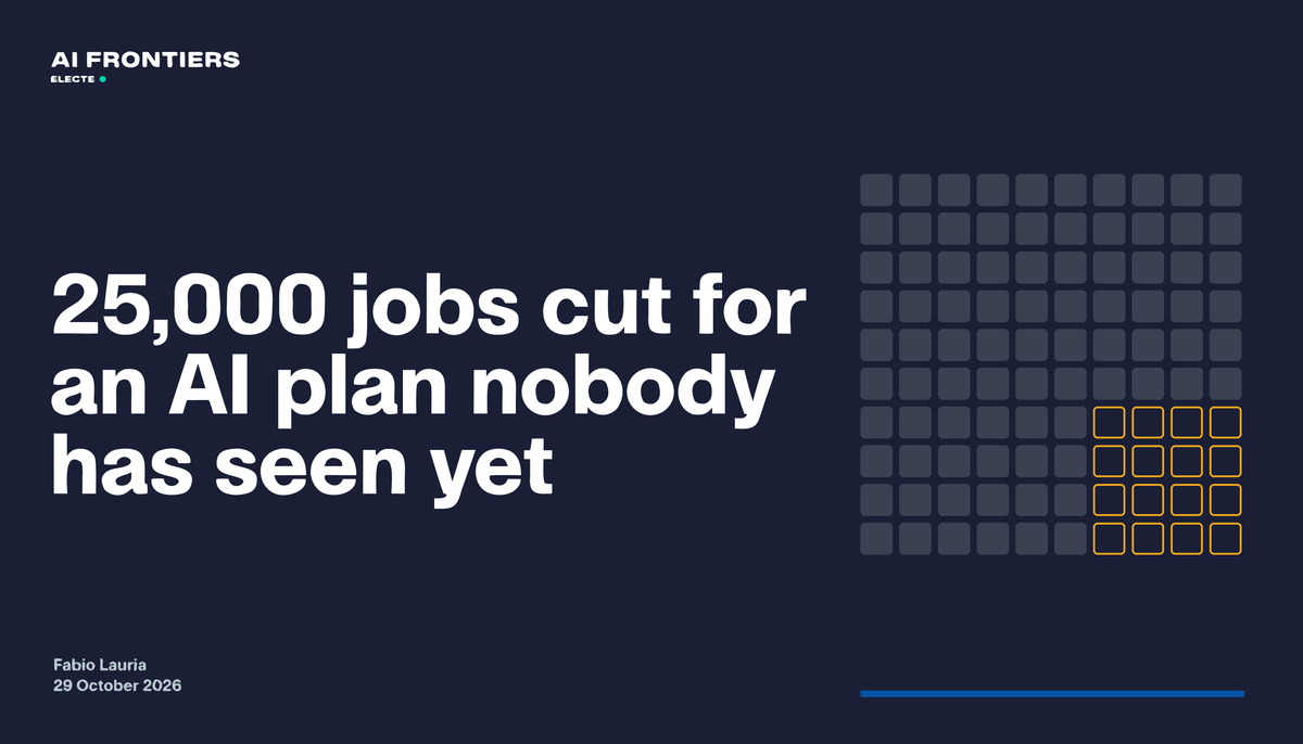 25,000 job cuts planned. What will AI actually save?