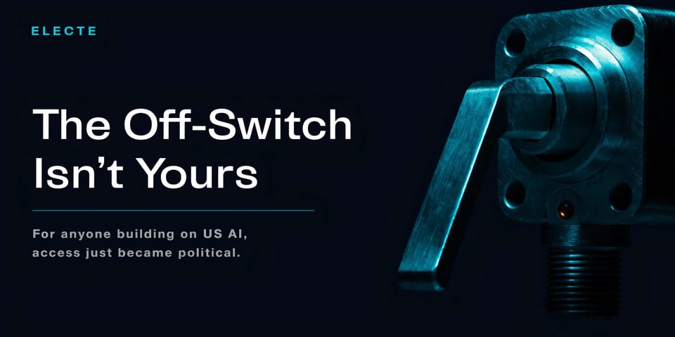 The Off-Switch Isn't Yours